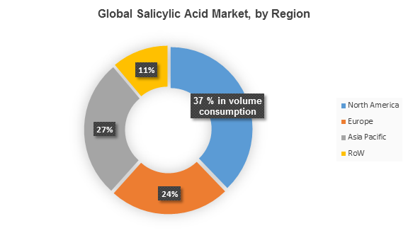 Global Salicylic Acid Market, by Region